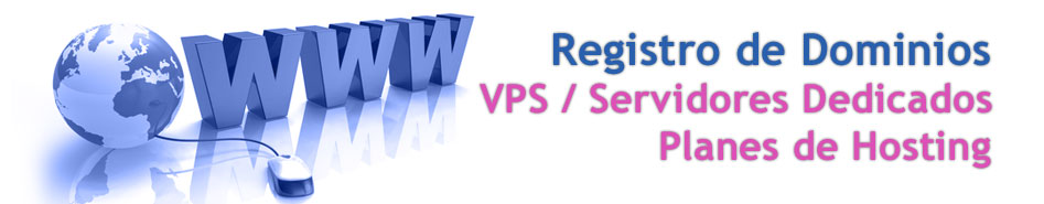 Dominios / Hosting / Email / VPS
