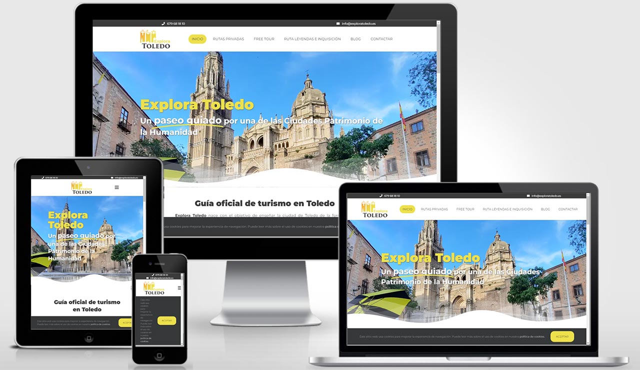 Explora Toledo Cliente web para Guía Turístico