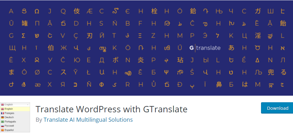 Traduce WordPress con GTranslate Traduce WordPress con GTranslate