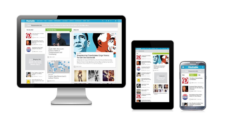Ejemplos de webs responsive Ejemplos de webs adaptables
